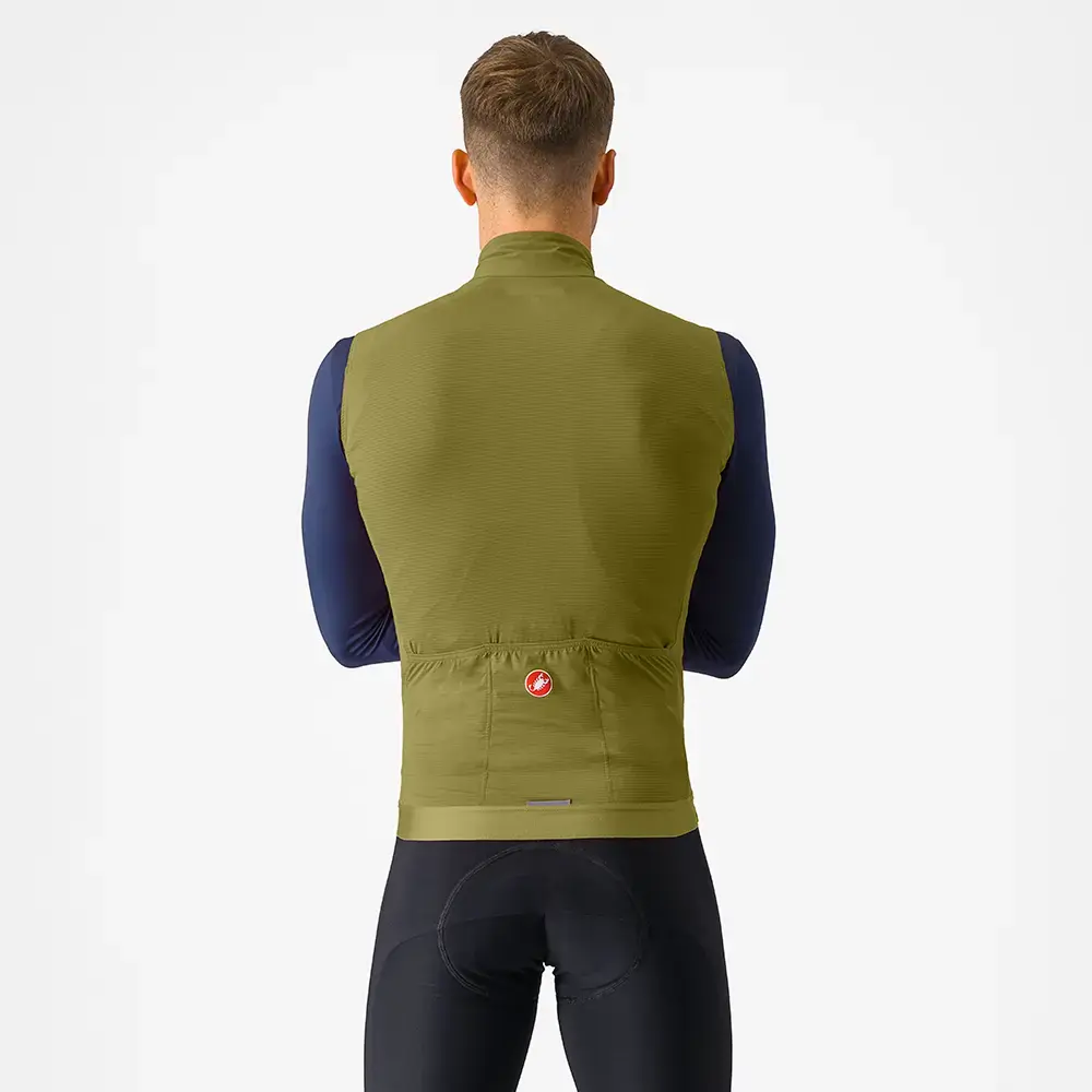 Castelli Espresso Windvest Groen Heren