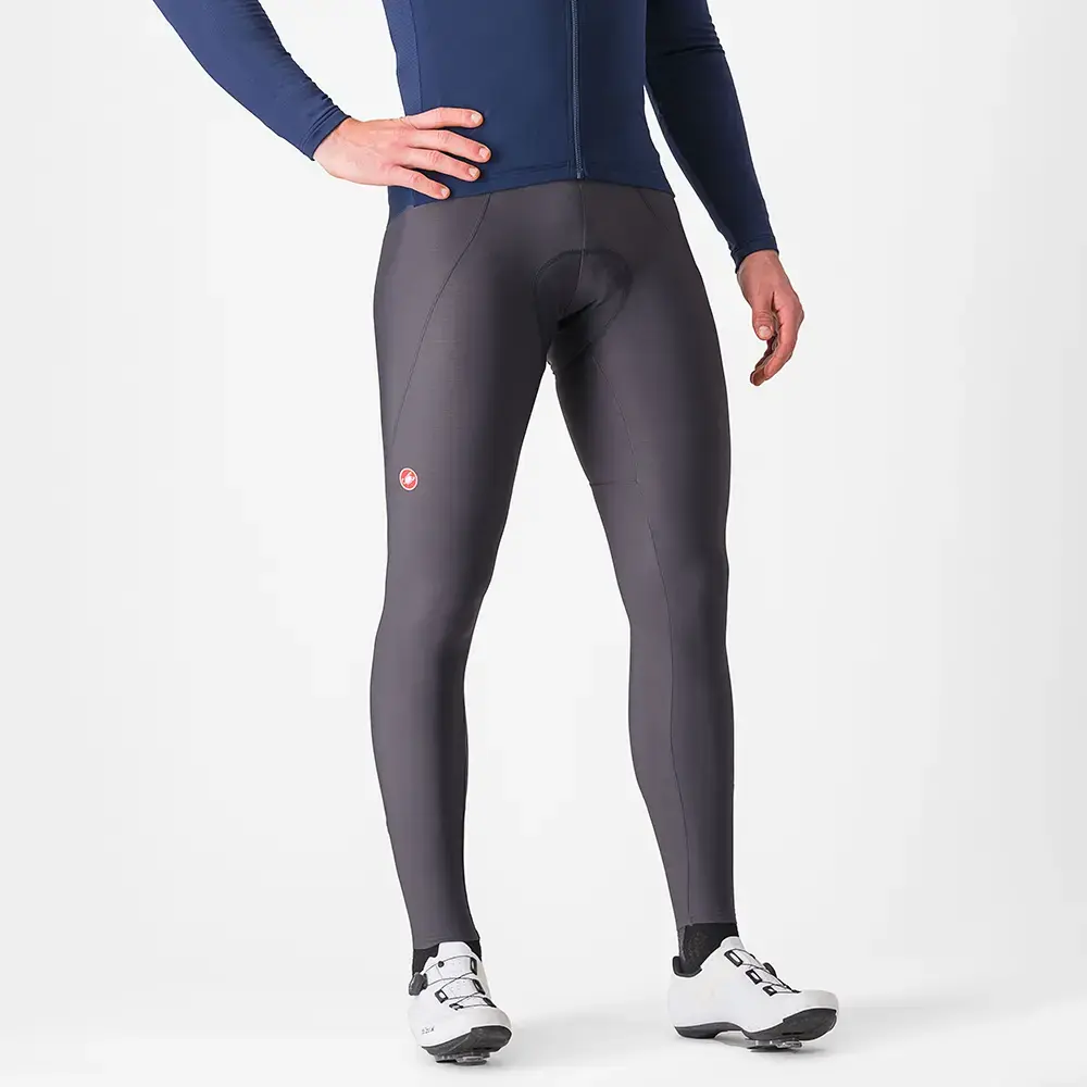 Castelli Espresso Fietsbroek Lang Donkergrijs Heren