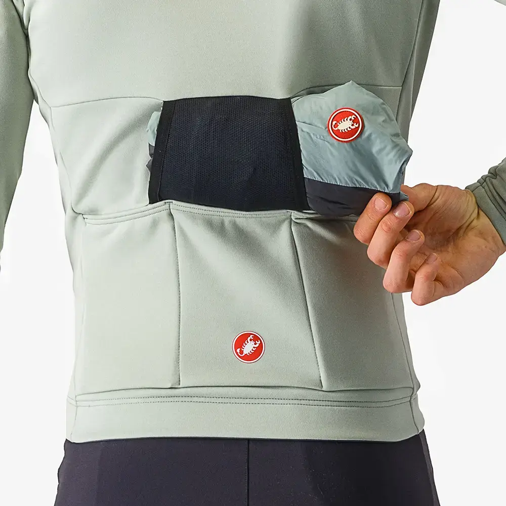 Castelli Unlimited Trail 2 Fietsshirt Lange Mouwen Lichtgroen Heren