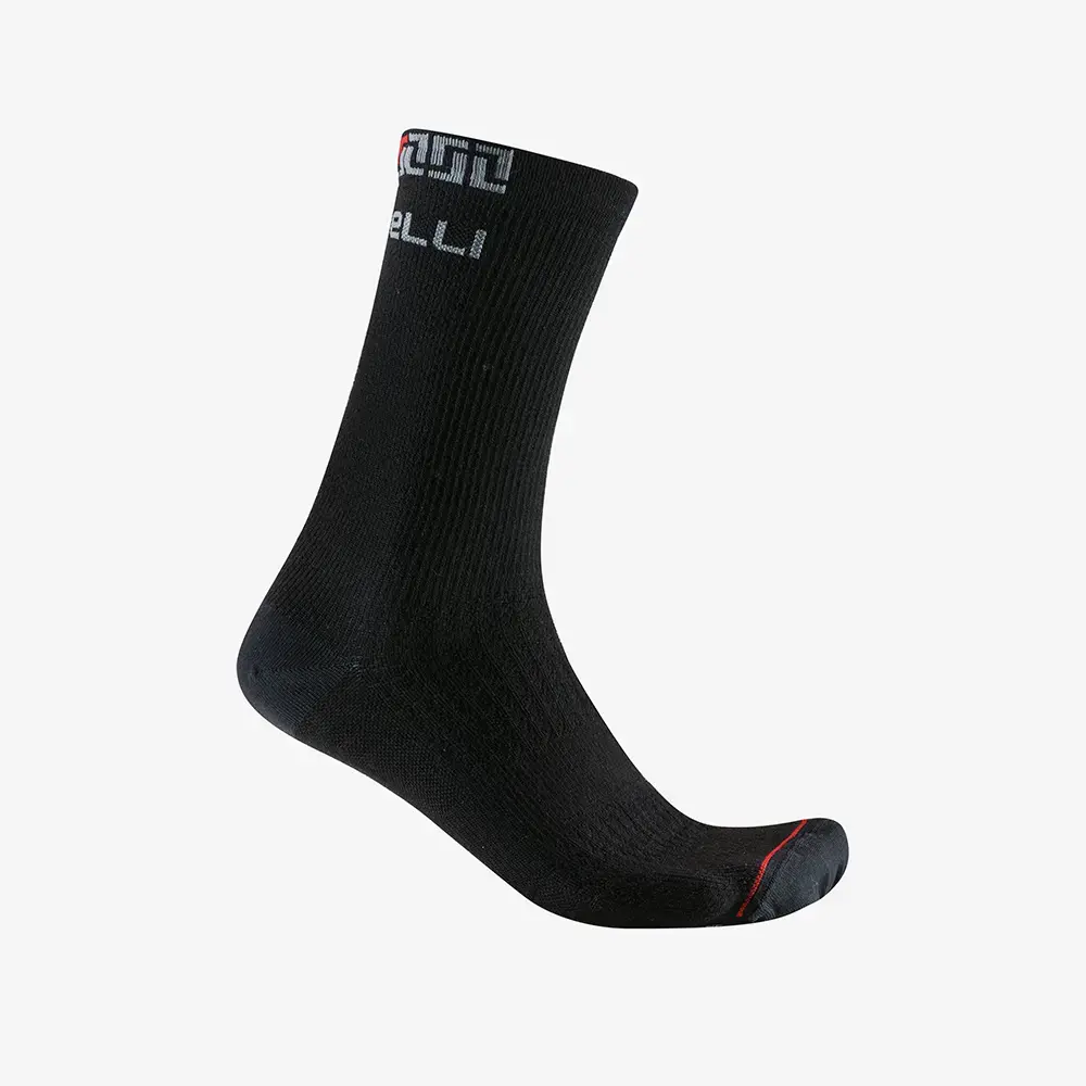 Castelli Bandito Merino 18 Fietssokken Zwart