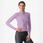 Castelli Espresso Thermal Fietsshirt Lange Mouwen Lichtpaars Dames