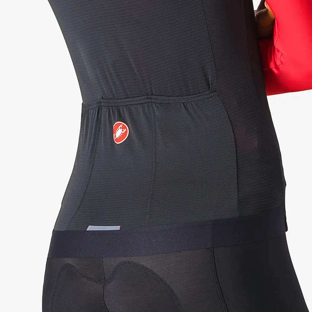 Castelli Espresso Windvest Zwart Dames