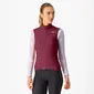 Castelli Espresso Windvest Donkerrood Dames