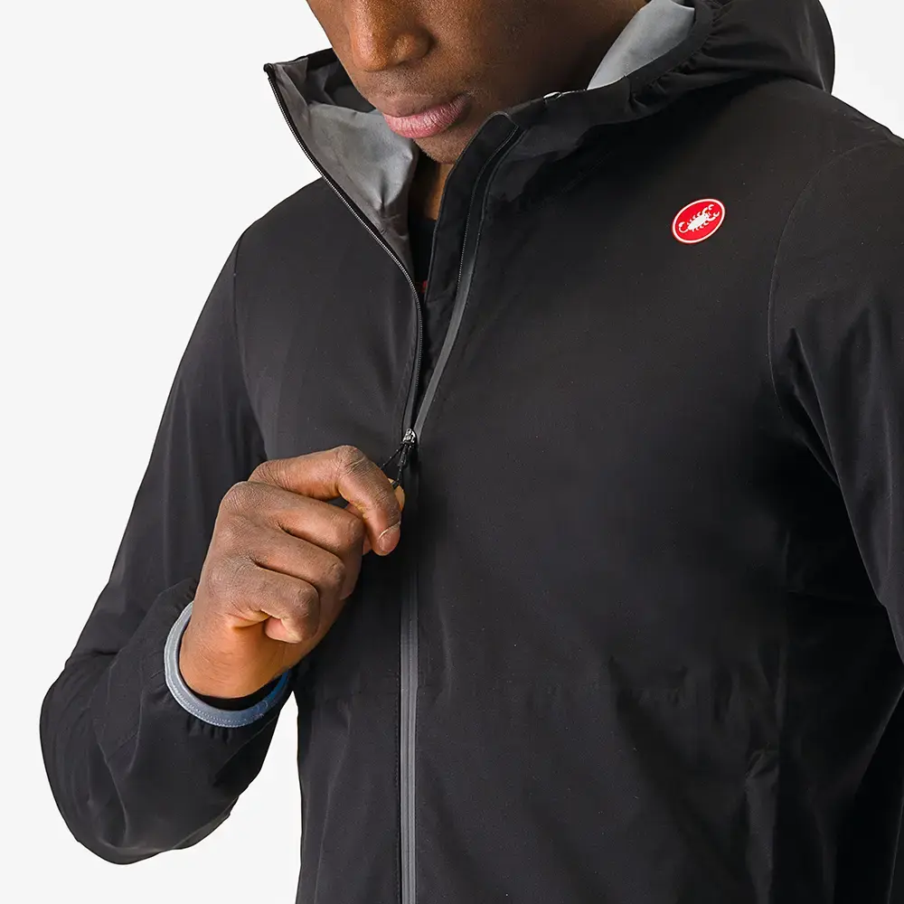 Castelli Unlimited Regenjack Zwart Heren