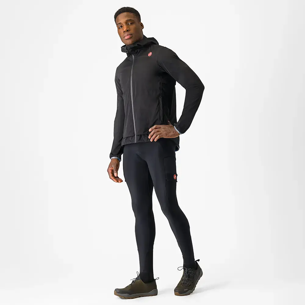 Castelli Unlimited Regenjack Zwart Heren