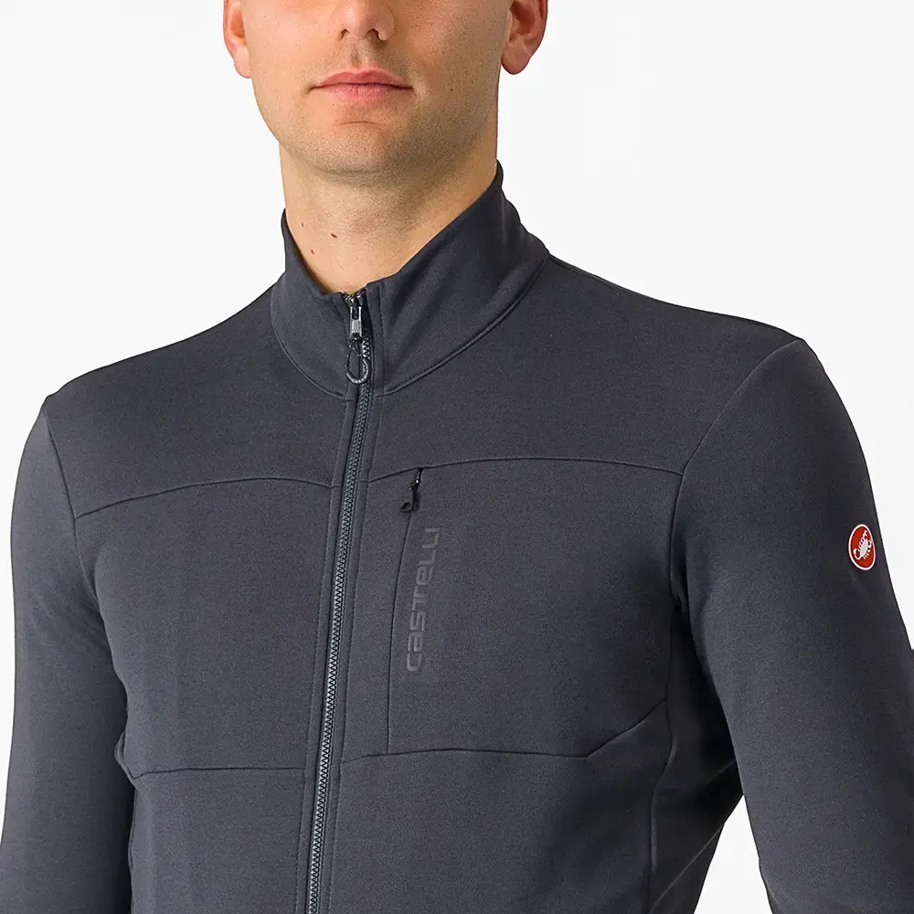 Castelli Unlimited Trail 2 Fietsshirt Lange Mouwen Donkergrijs Heren