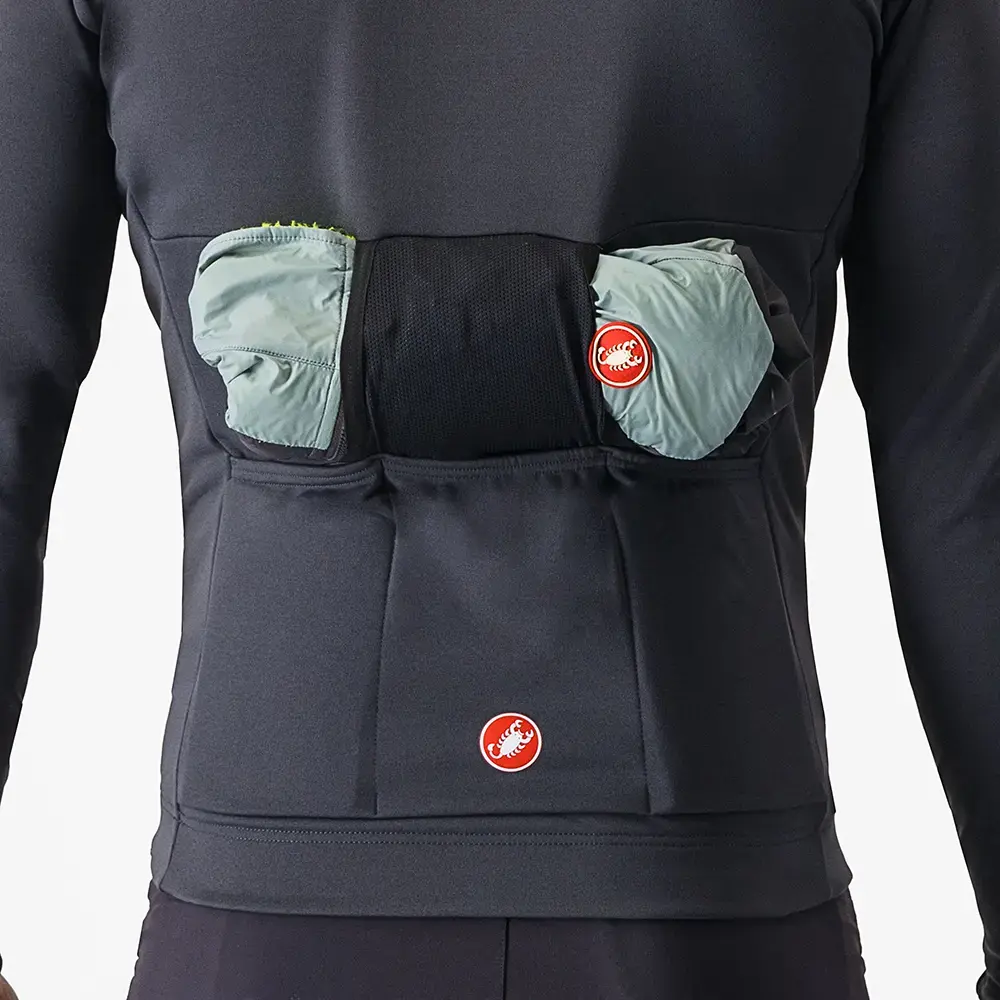 Castelli Unlimited Trail 2 Fietsshirt Lange Mouwen Donkergrijs Heren