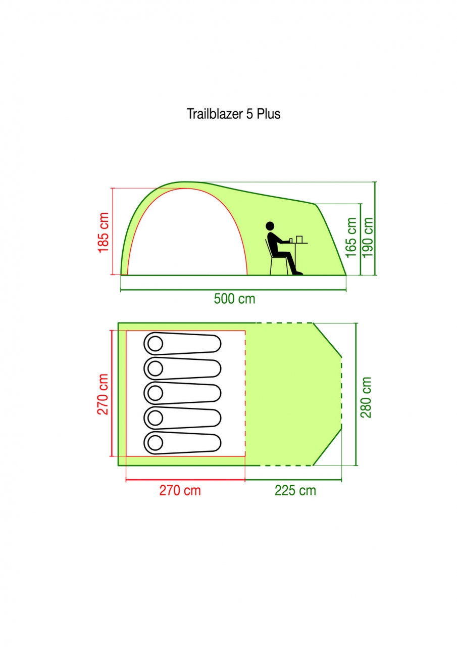 Coleman Trailblazer 5 Plus Tent