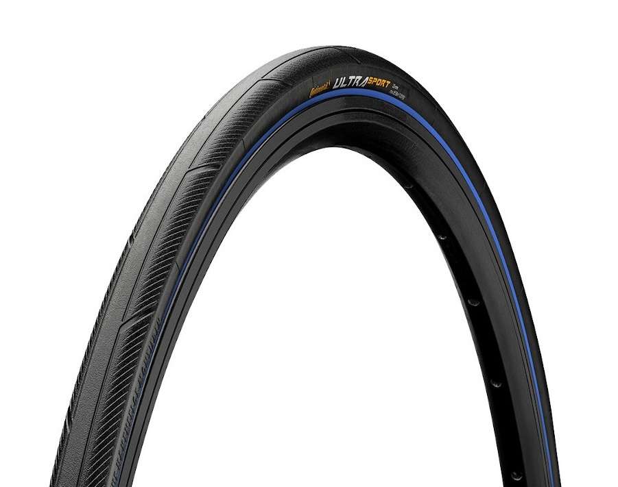 Continental Ultra Sport III Racefiets Band Zwart/Blauw