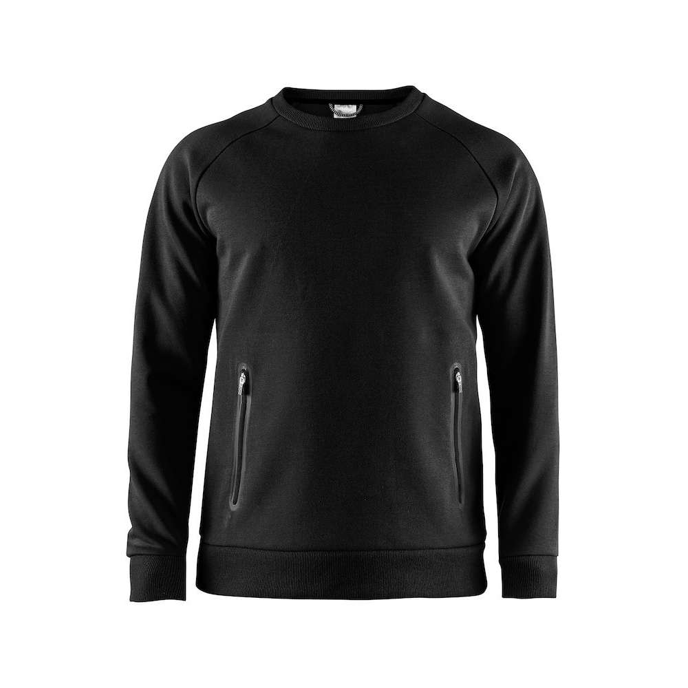 Craft Emotion Crew Sweatshirt Zwart Heren