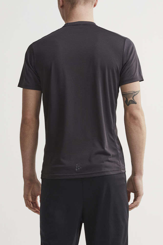 Craft Eaze Hardloopshirt Korte Mouwen Grijs Heren