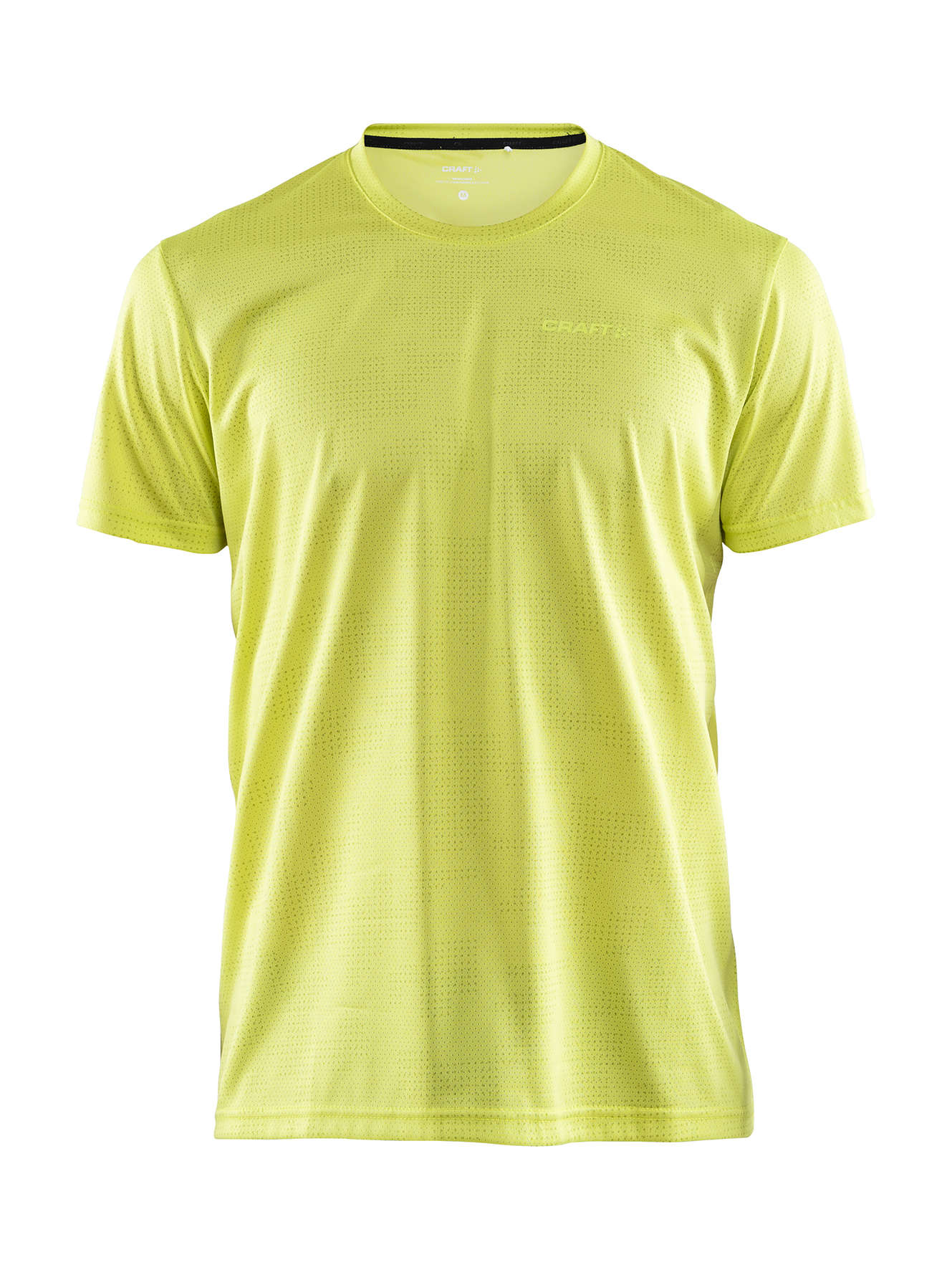 Craft Eaze Hardloopshirt Korte Mouwen Lime Groen Heren