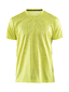 Craft Eaze Hardloopshirt Korte Mouwen Lime Groen Heren