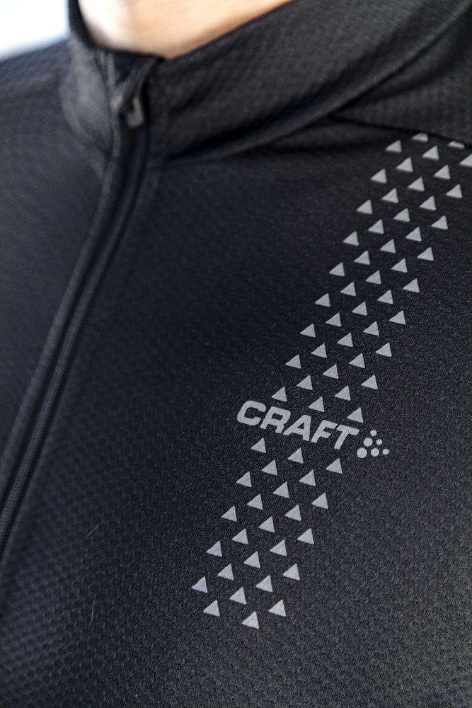 Craft Rise Fietsshirt Korte Mouwen  Zwart Heren