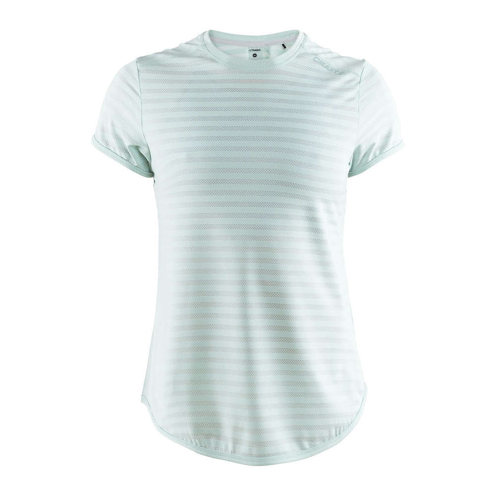 Craft Breakaway Two Hardloopshirt Korte Mouwen Groen Dames