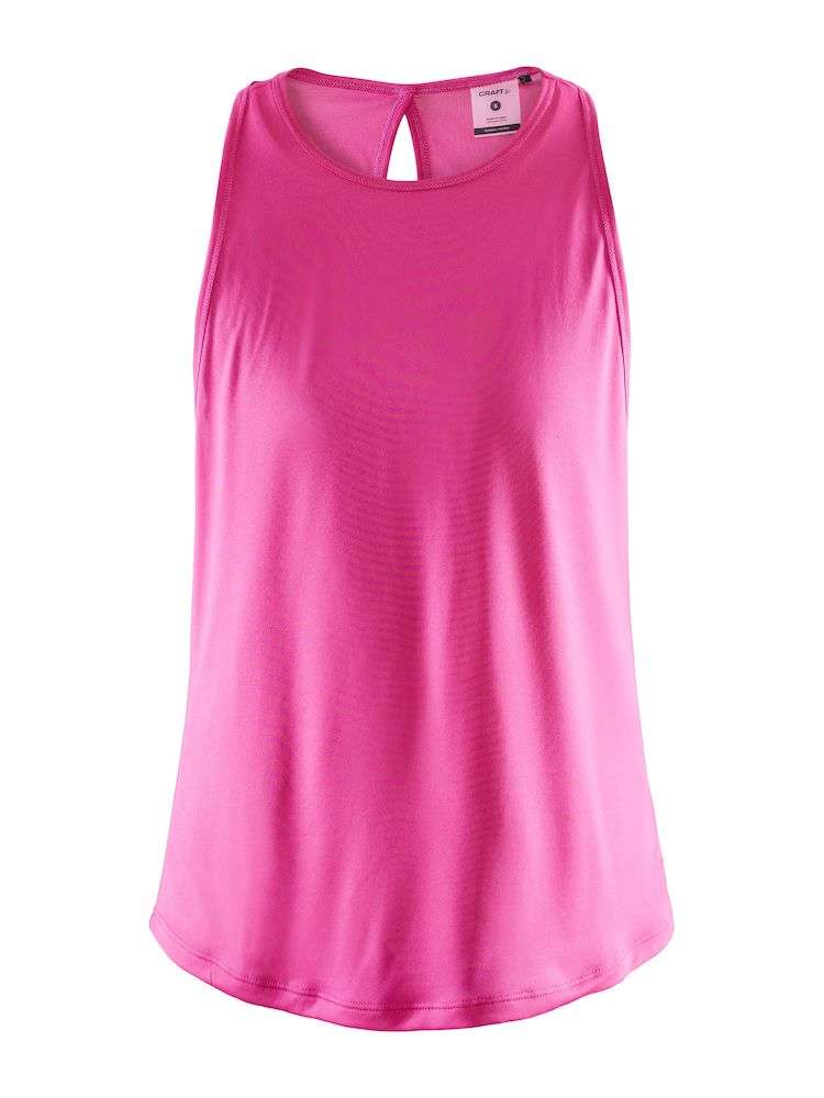 Craft Charge Hardloopshirt Zonder Mouwen Roze Dames