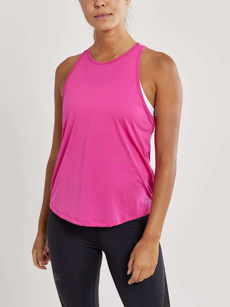 Craft Charge Hardloopshirt Zonder Mouwen Roze Dames