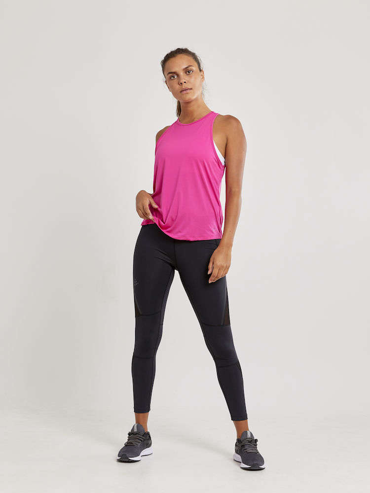 Craft Charge Hardloopshirt Zonder Mouwen Roze Dames