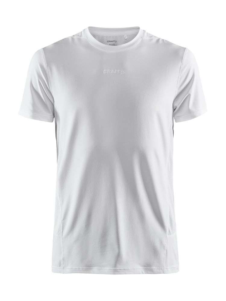 Craft ADV Essence Hardloopshirt Korte Mouwen Wit Heren