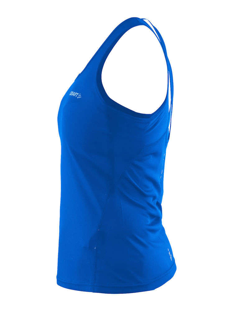 Craft Mind Hardloopshirt Zonder Mouwen Blauw Dames