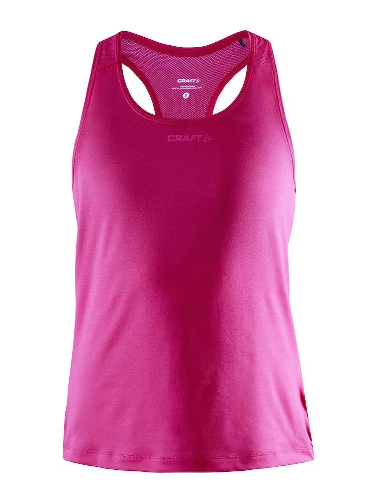 Craft ADV Essence Hardloopshirt Zonder Mouwen Roze/Roze Dames