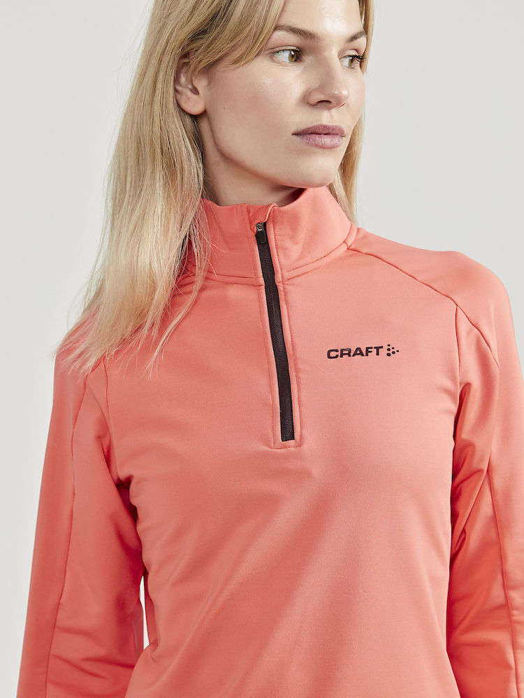 Craft CORE Gain Midlayer Lange Mouwen Roze/Roze Dames