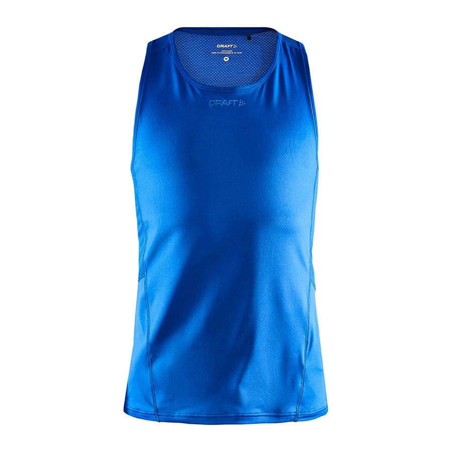 Craft ADV Essence Hardloop Singlet Blauw Heren