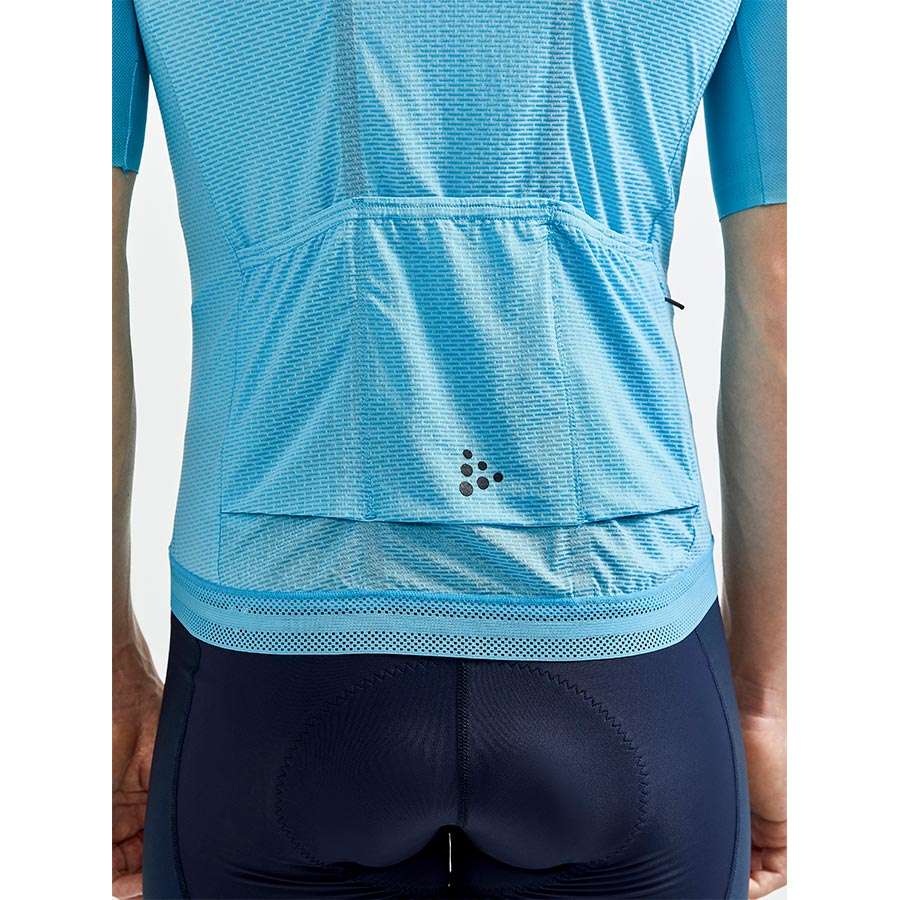 Craft PRO Nano Fietsshirt Korte Mouwen Blauw Heren