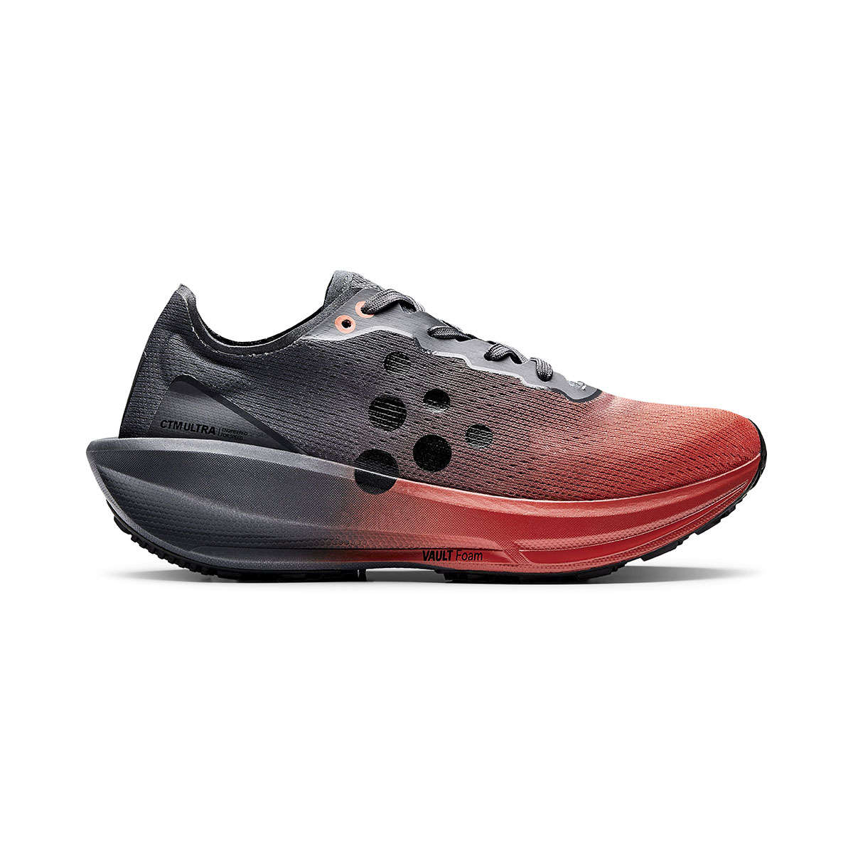 Craft CTM Ultra Hardloopschoenen Zwart/Rood  Dames