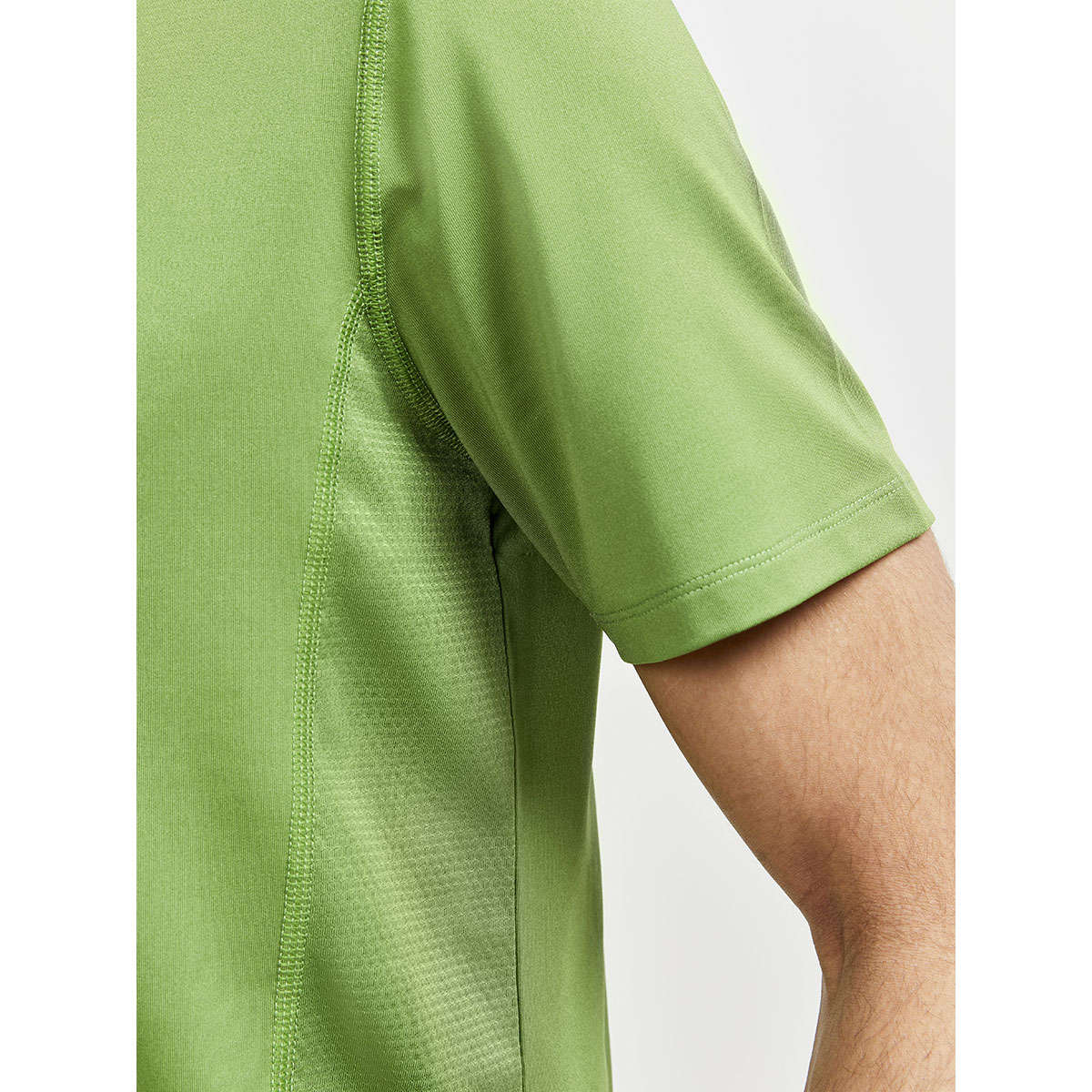 Craft ADV Essence Hardloopshirt Korte Mouwen Lichtgroen Heren