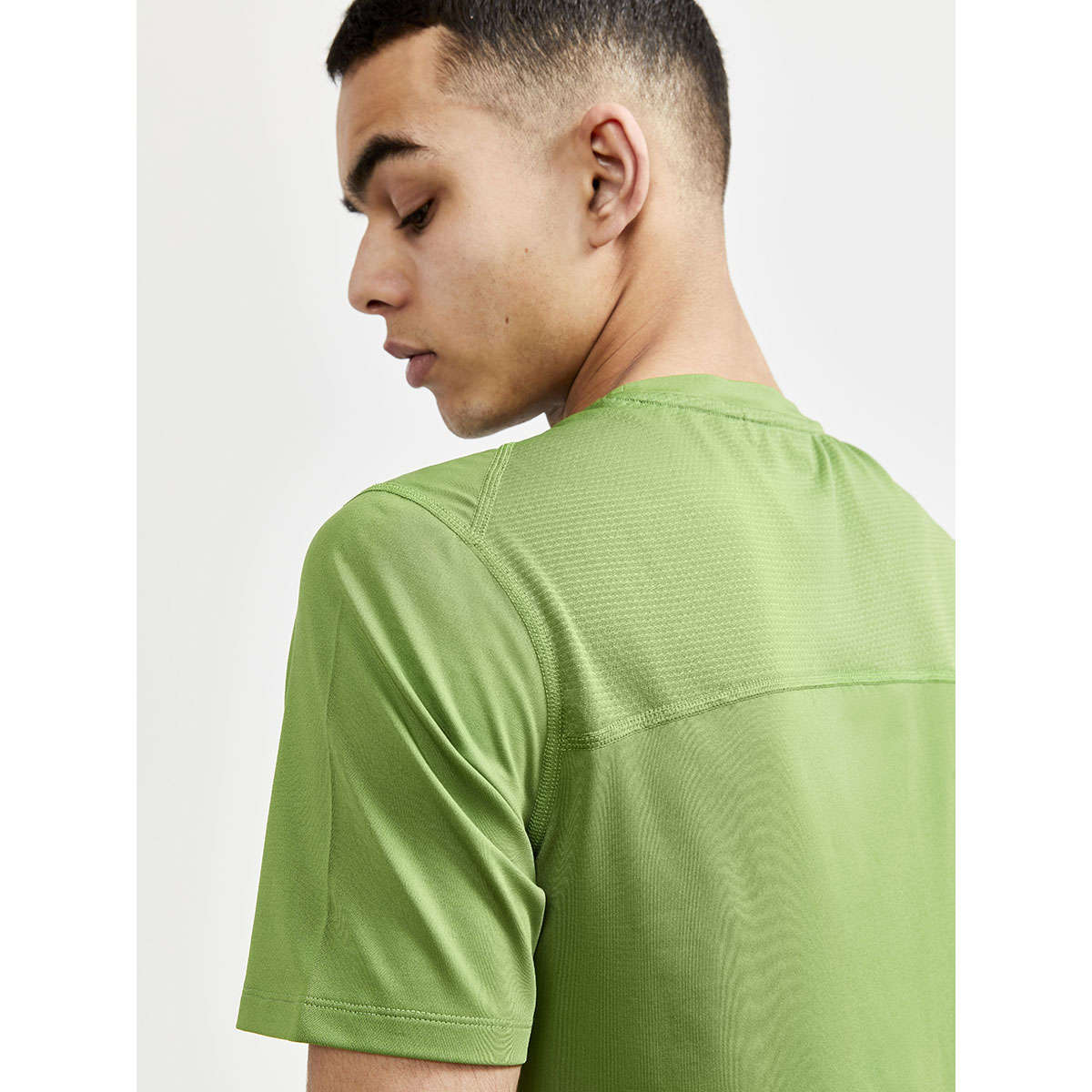 Craft ADV Essence Hardloopshirt Korte Mouwen Lichtgroen Heren