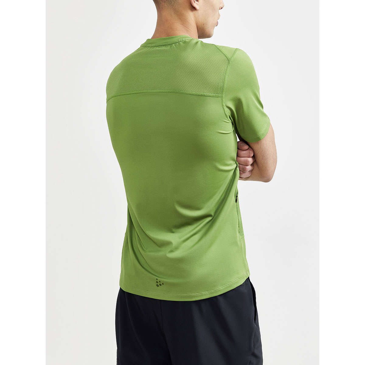 Craft ADV Essence Hardloopshirt Korte Mouwen Lichtgroen Heren