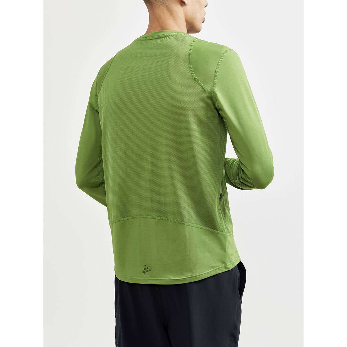 Craft ADV Essence Hardloopshirt Lange Mouwen Lichtgroen Heren