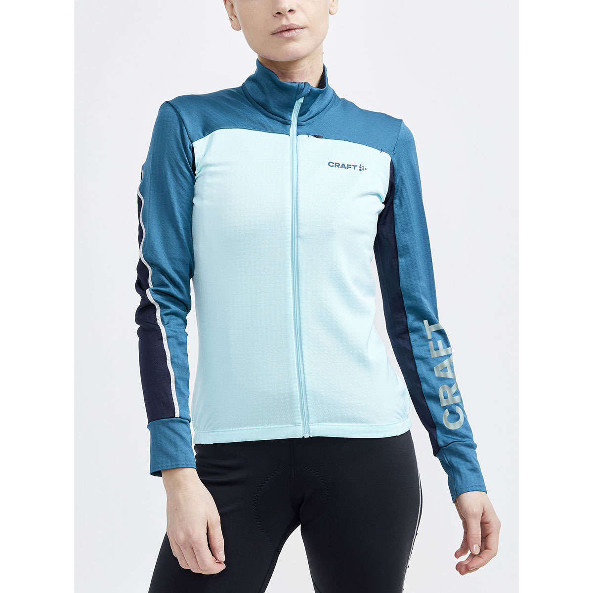 Craft Core Bike SubZ Fietsshirt Lange Mouwen Blauw/Lichtblauw Dames