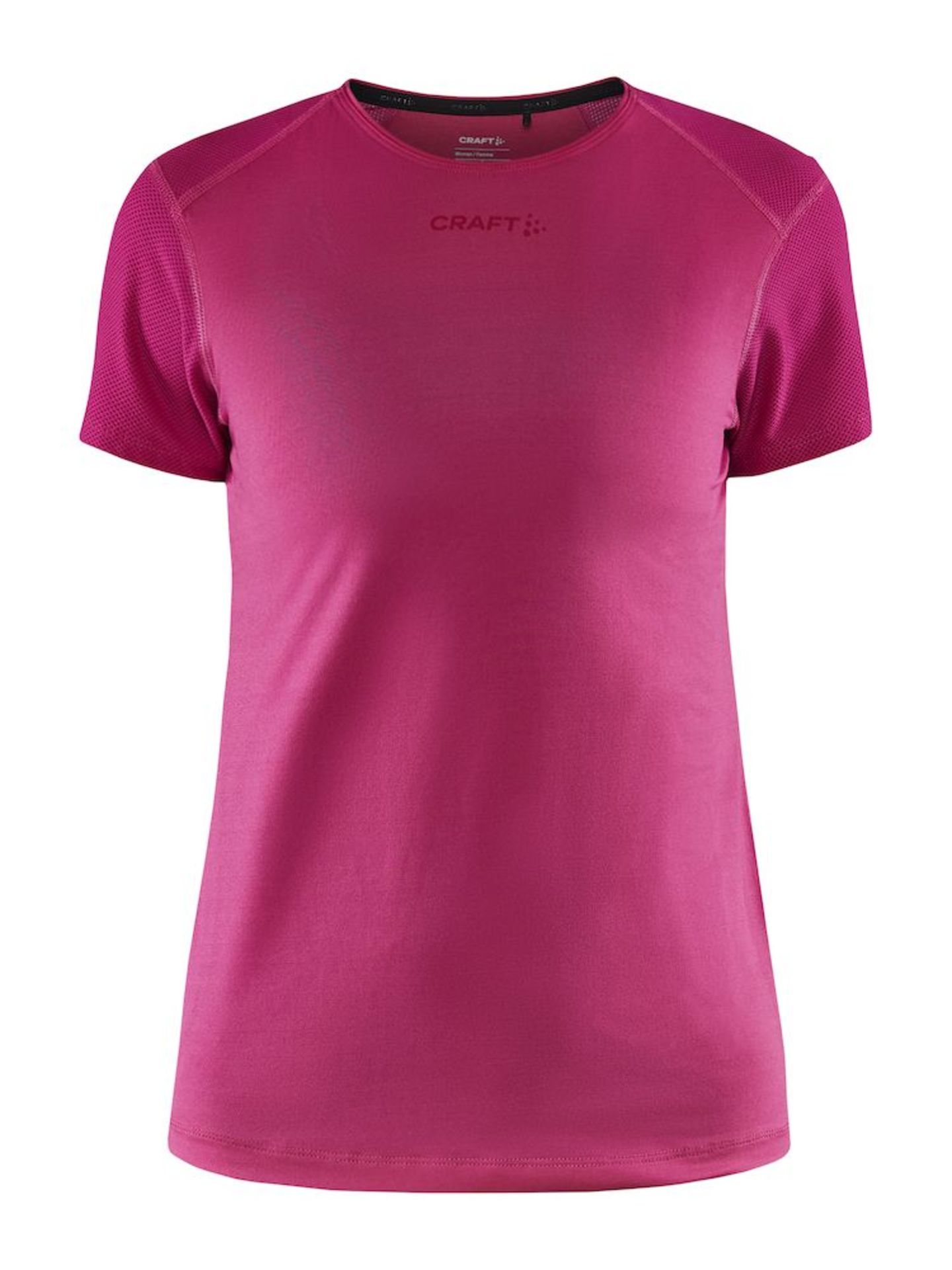 Craft ADV Essence Hardloopshirt Korte Mouwen Donkerroze Dames