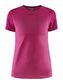 Craft ADV Essence Hardloopshirt Korte Mouwen Donkerroze Dames