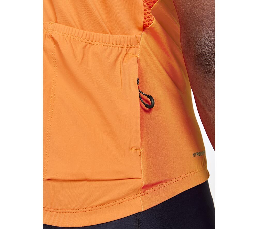 Craft ADV Endurance Fietsshirt Korte Mouwen Oranje Heren