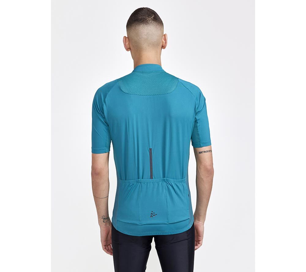 Craft ADV Endurance Fietsshirt Korte Mouwen Blauw/Groen Heren