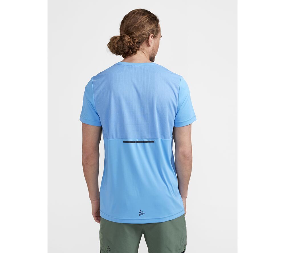 Craft Core Essence Hardloopshirt Korte Mouwen Blauw Heren