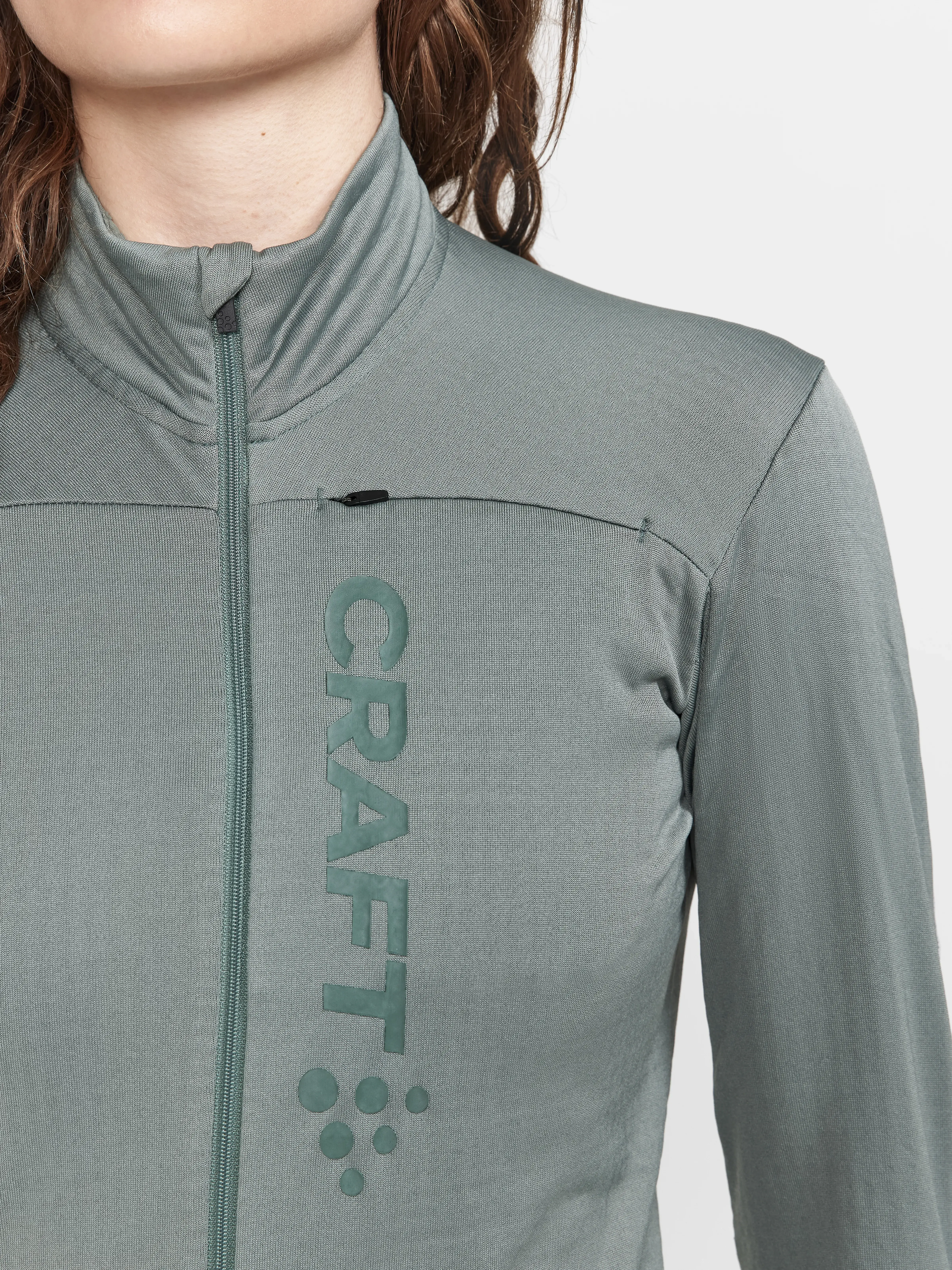 Craft Core Bike SubZ Fietsshirt Lange Mouwen Groen Dames