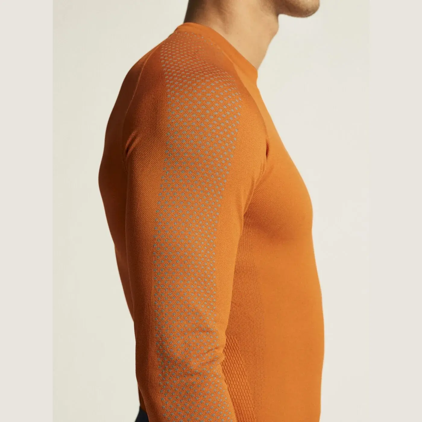 Craft ADV Warm Intensity Thermoshirt Lange Mouwen Oranje Heren