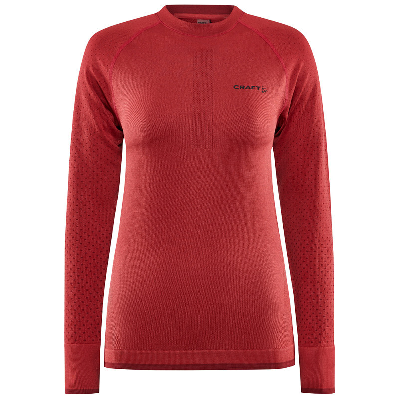 Craft ADV Warm Intensity Thermoshirt Lange Mouwen Roze Dames