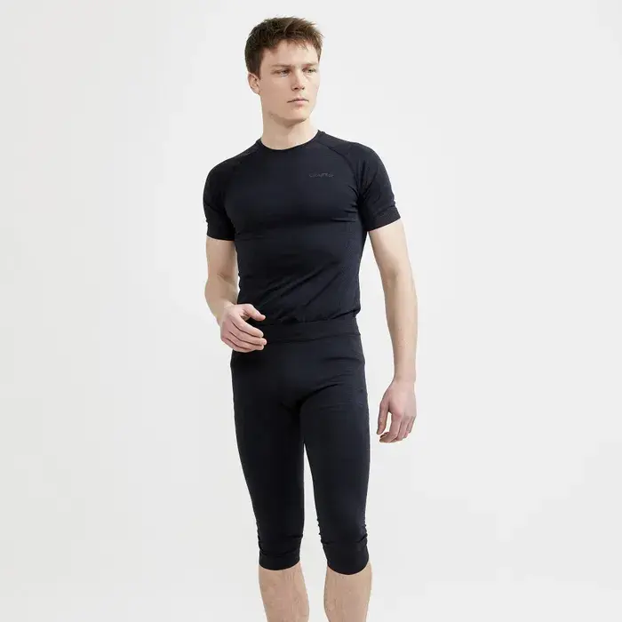 Craft CORE Active Comfort Driekwart Thermobroek Zwart Heren