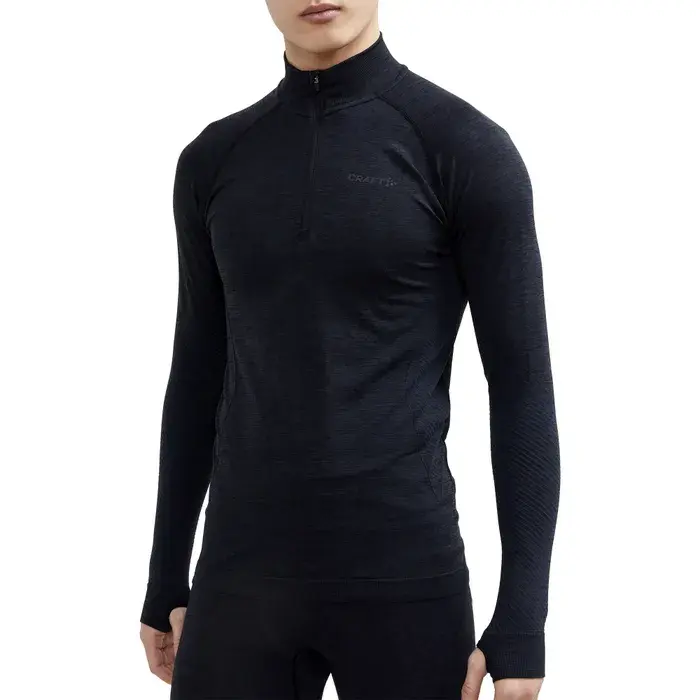 Craft CORE Dry Active Comfort HZ Thermoshirt Lange Mouwen Zwart Heren