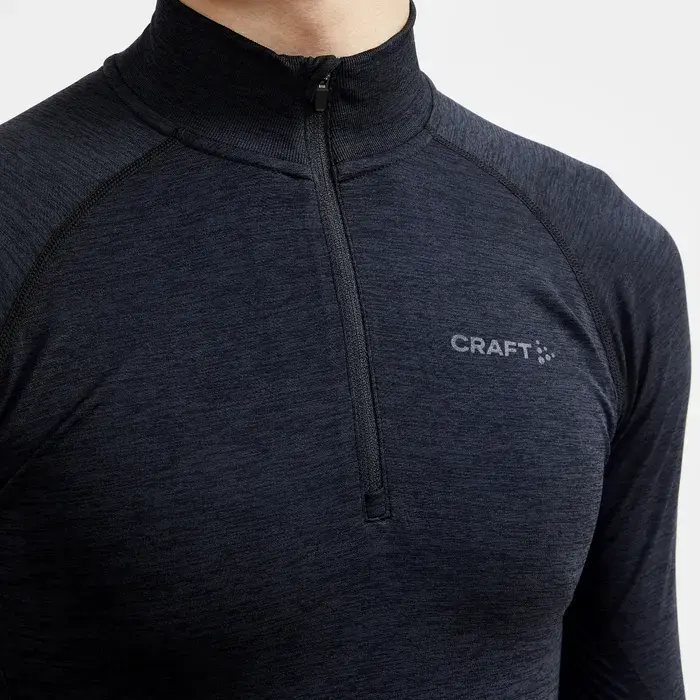 Craft CORE Dry Active Comfort HZ Thermoshirt Lange Mouwen Zwart Heren