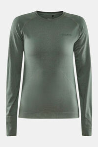 Craft CORE Dry Active Comfort Thermoshirt Lange Mouwen Groen Dames