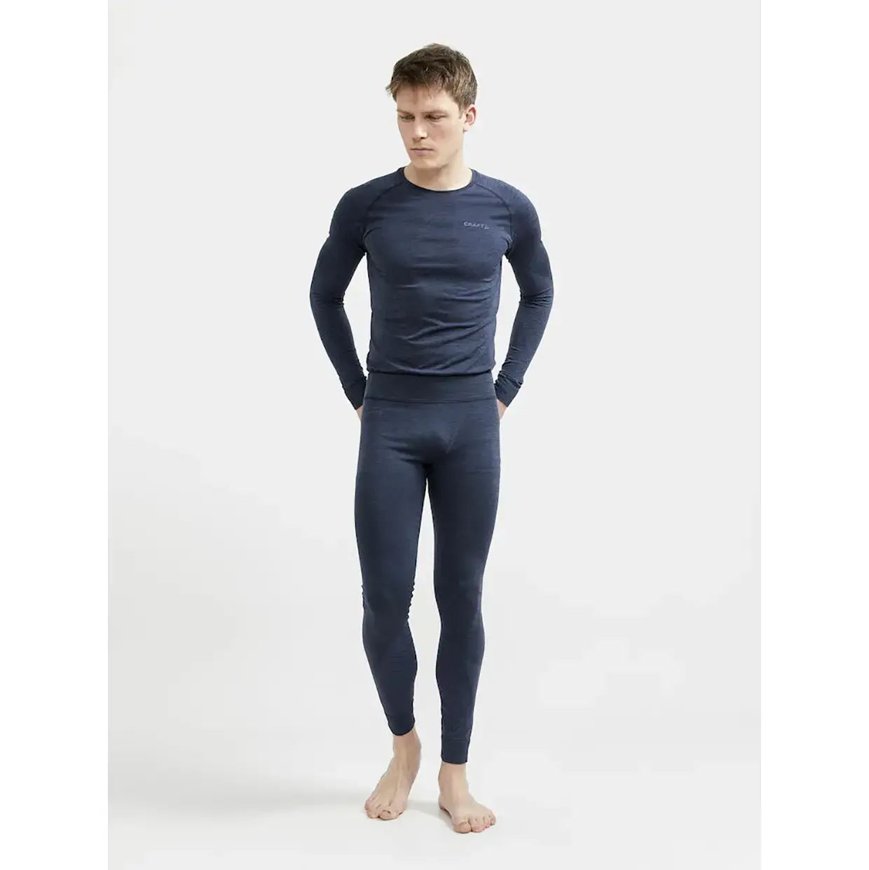 Craft CORE Dry Active Comfort Thermobroek Lang Donkerblauw Heren