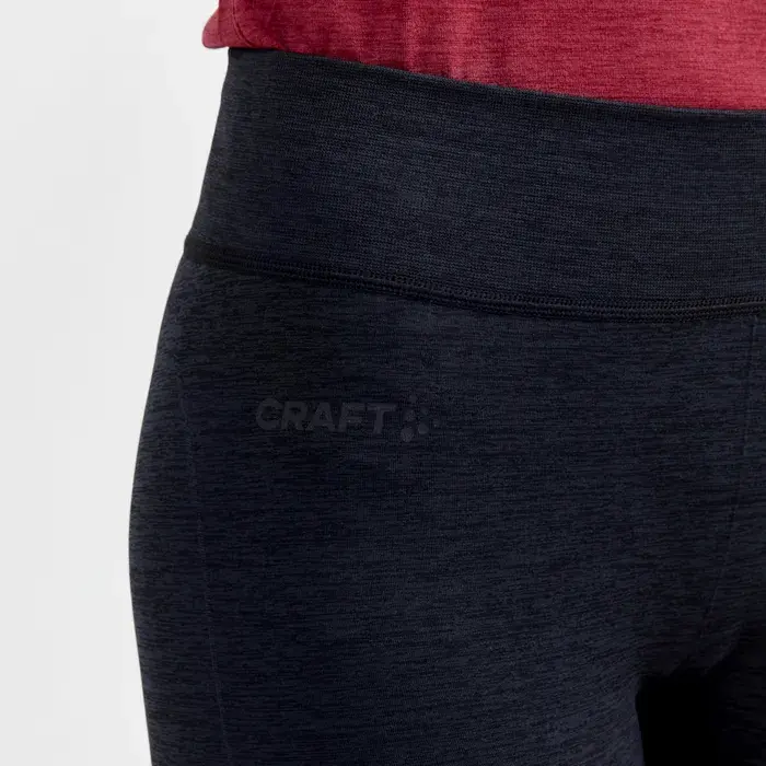 Craft CORE Dry Active Comfort Driekwart Thermobroek Zwart Dames