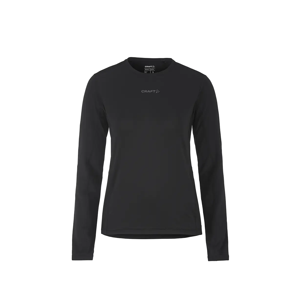 Craft ADV Essence 2 Hardloopshirt Lange Mouwen Zwart Dames