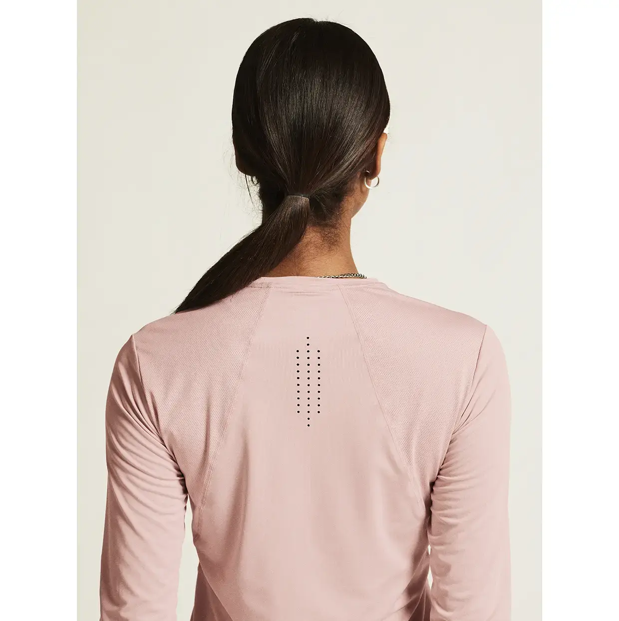 Craft ADV Essence 2 Hardloopshirt Lange Mouwen Lichtroze Dames